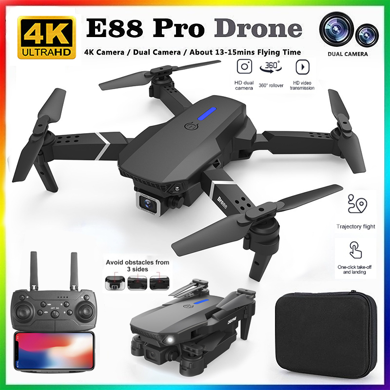 Drone Rc Explorer - 2026 NOWY E88 Profesjonalny Dron RC