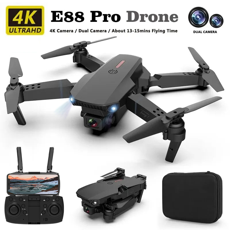 Drone Rc Explorer - E88pro Drone profesjonalny Dron przepływ optyczny