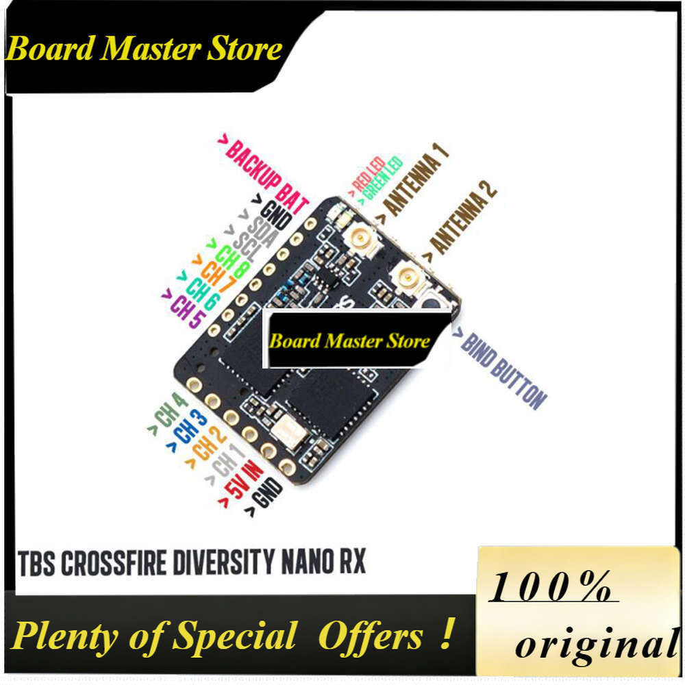 Crossfire Receiver Rx - Odbiornik BoMaSTBS Crossfire Diversity Nano Rx