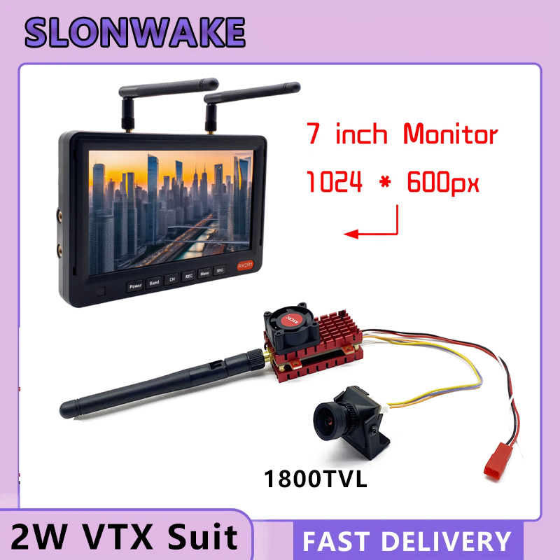 Drone Rc Explorer - SLONWAKE 5.8G 2W VTX FPV Kamera