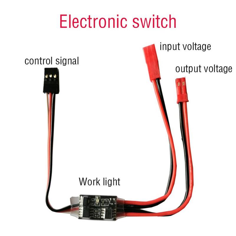 Drone Switch Rc - 2-20A Wysokoprądowy Elektroniczny Przełącznik Sterowany Zdalnie