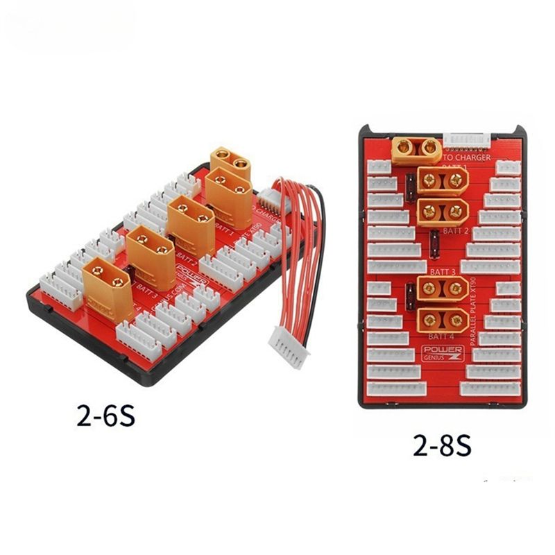 Lipo Parallel Charging Board - Płytka do równoległego ładowania akumulatorów Lipo