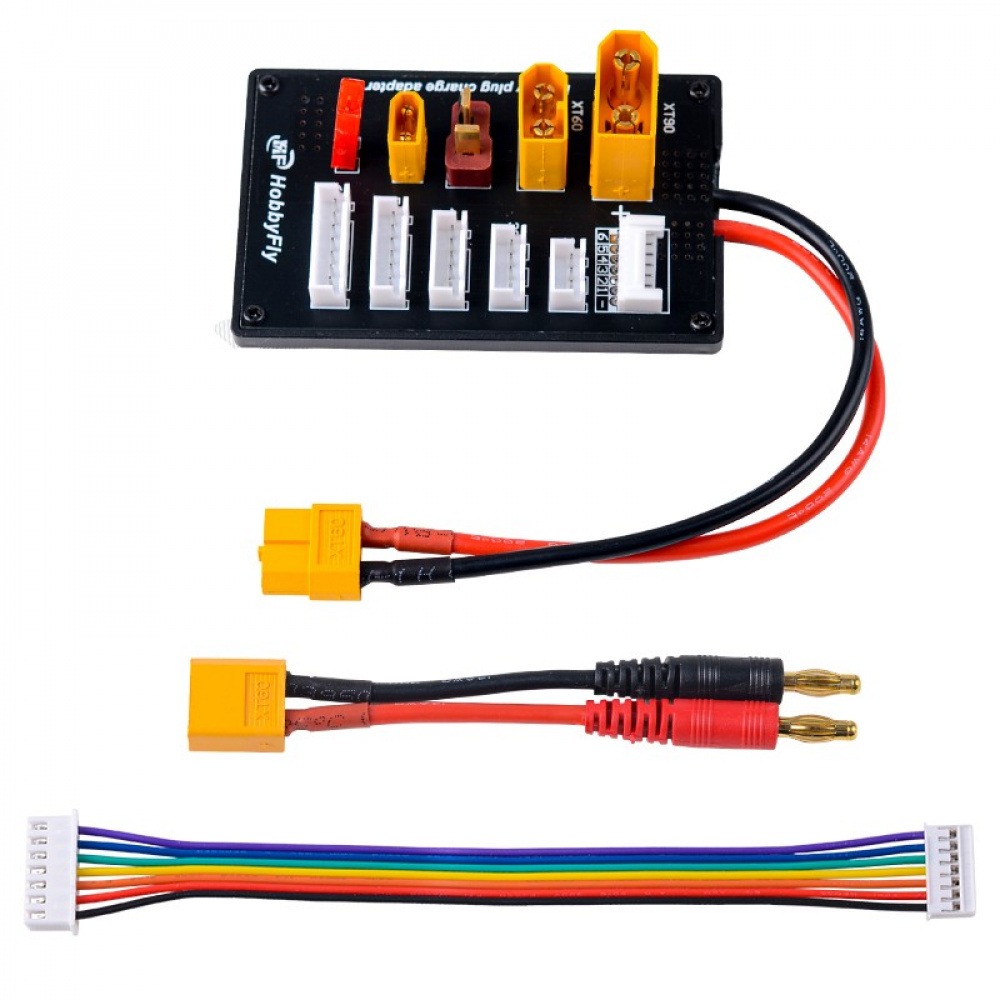 Lipo Parallel Charging Board - XT30 XT60 XT90 JST T Złącze