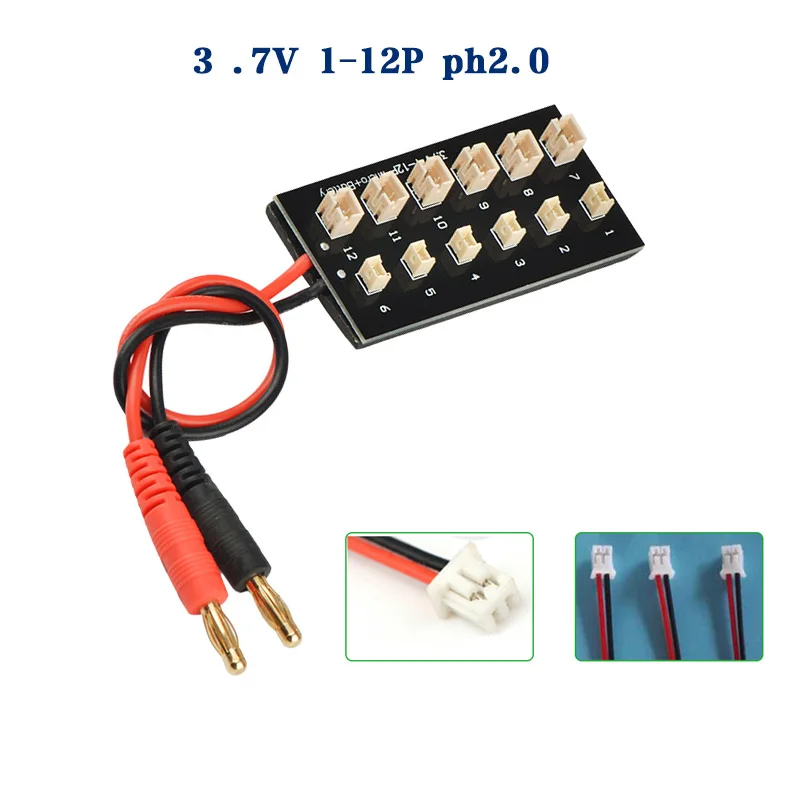 Lipo Parallel Charging Board - Płytka do równoległego ładowania akumulatorów Lipo