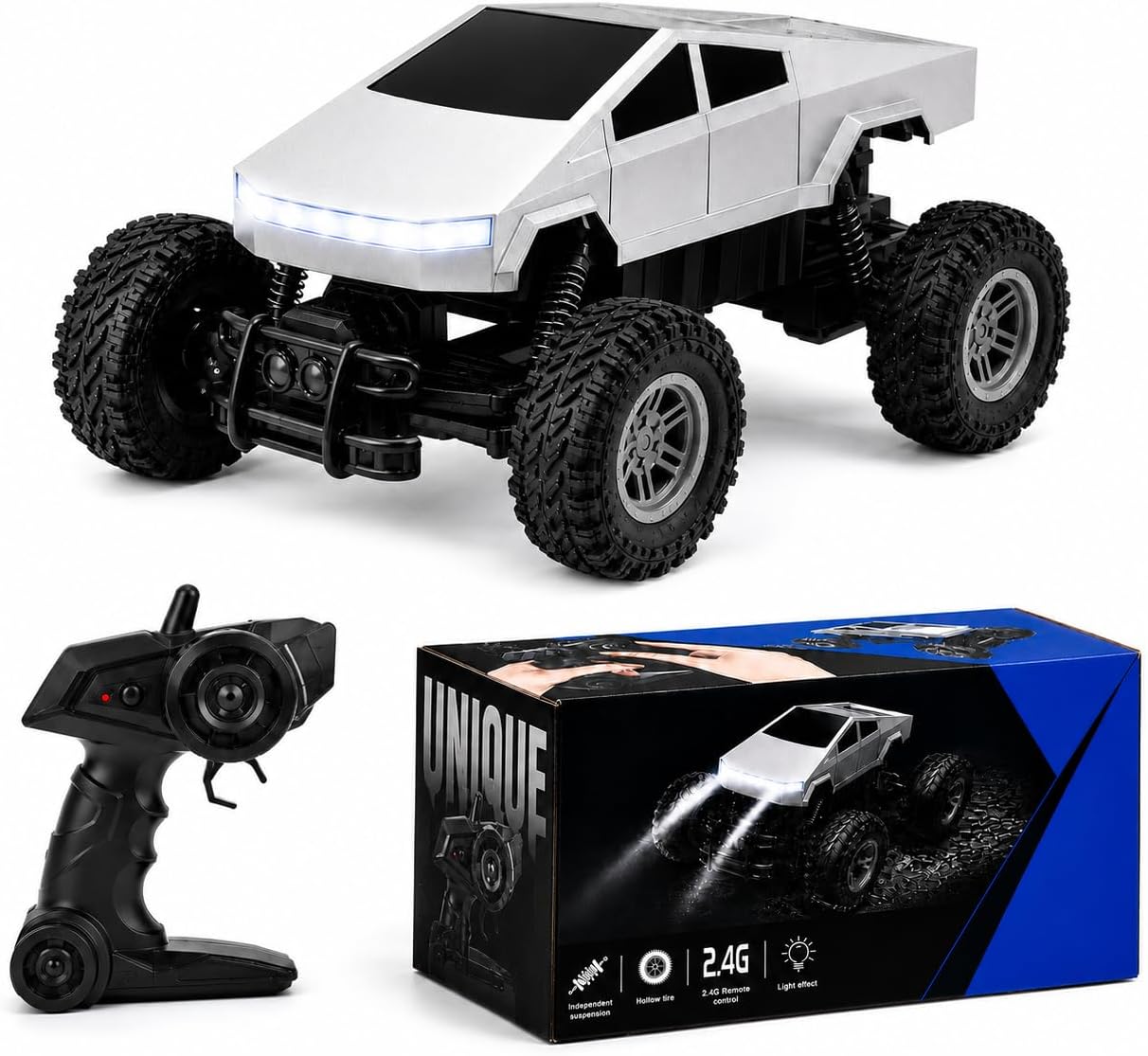 Drone Rc Bolide - Samochód zdalnie sterowany 1:18 dla dzieci,