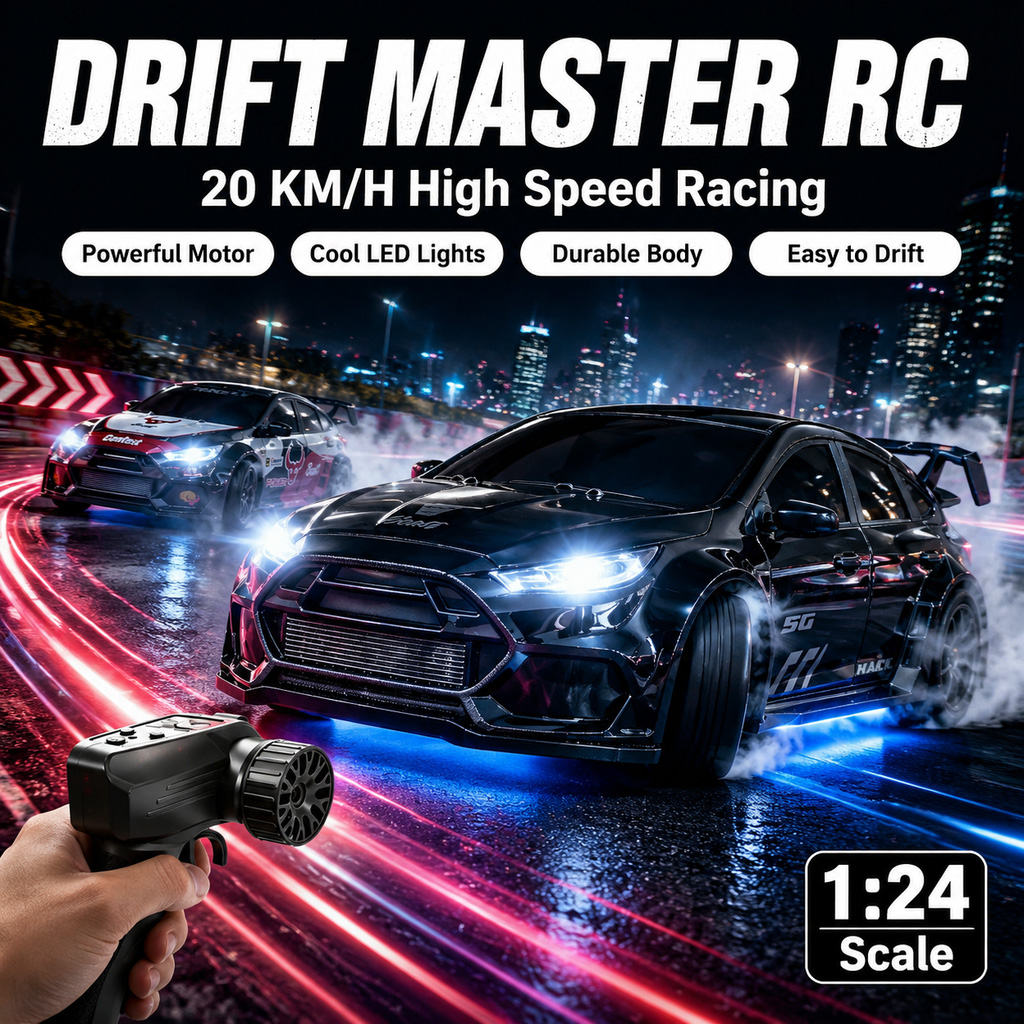 Drone Rc Bolide - Samochód RC 4WD do driftu w