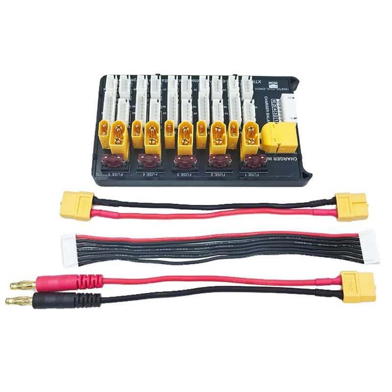 Lipo Parallel Charging Board - Płytka do ładowania akumulatorów Lipo RC