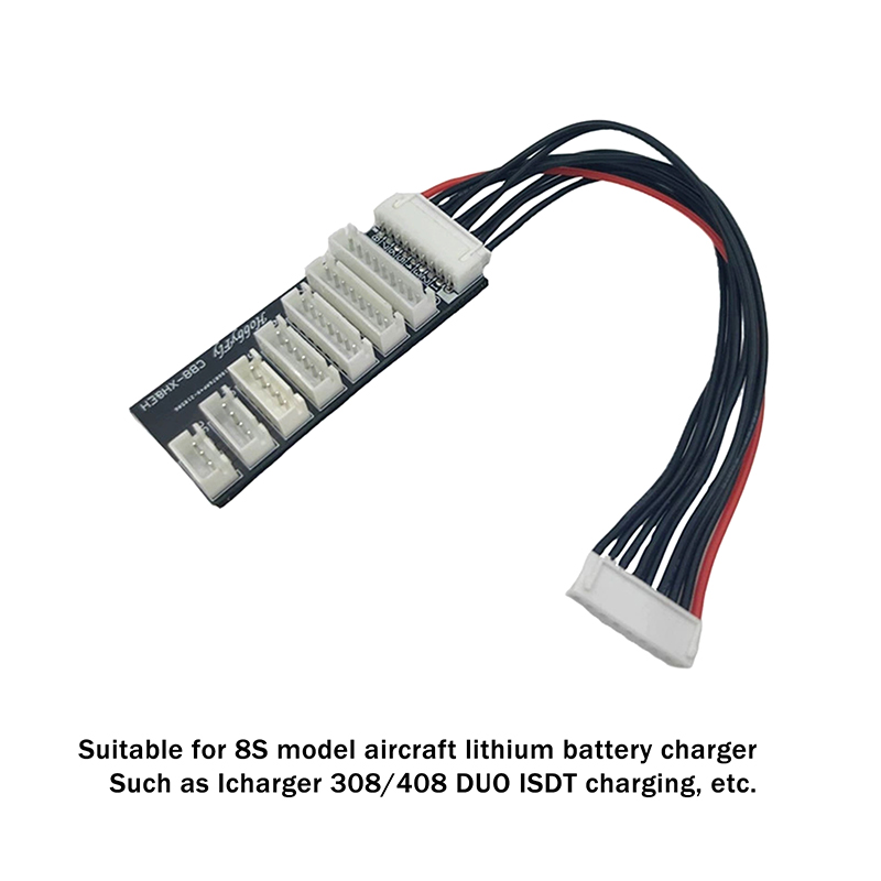 Lipo Parallel Charging Board - Płytka balansująca ładowanie akumulatorów Lipo 2-8S,