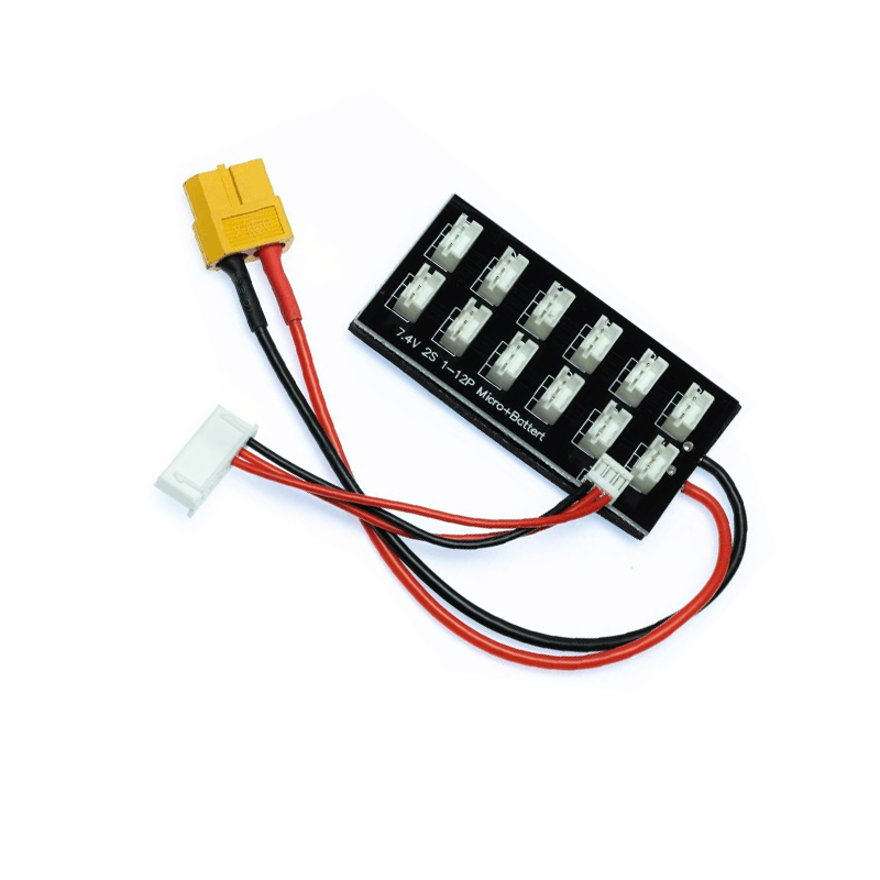 Lipo Parallel Charging Board - 2S XT60 żeńska wtyczka równoległa płytka