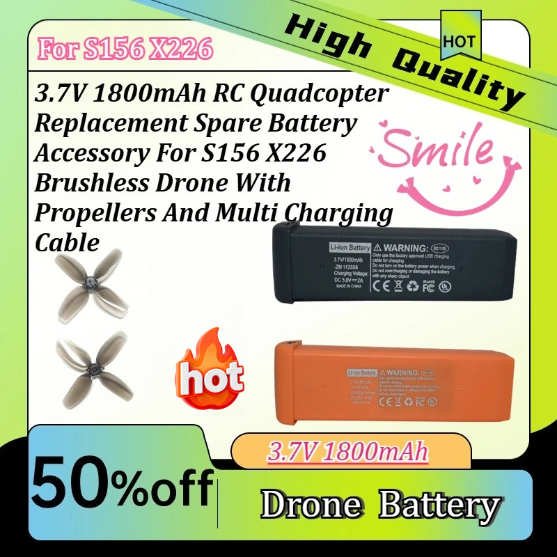 Drone Rc S156 - Akumulator zamienny 3.7V do quadcoptera RC,