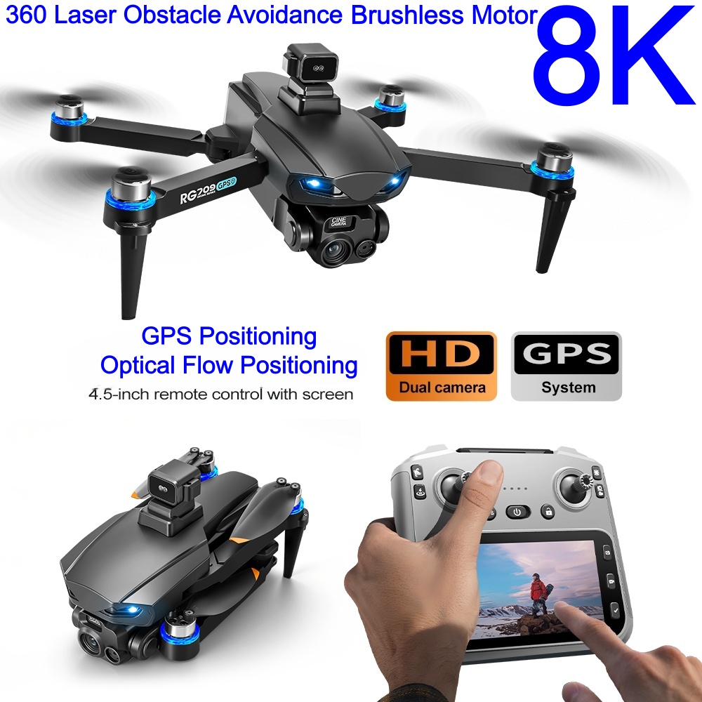 Drone Rc Gps - Nowy dron 8K z kamerą HD,