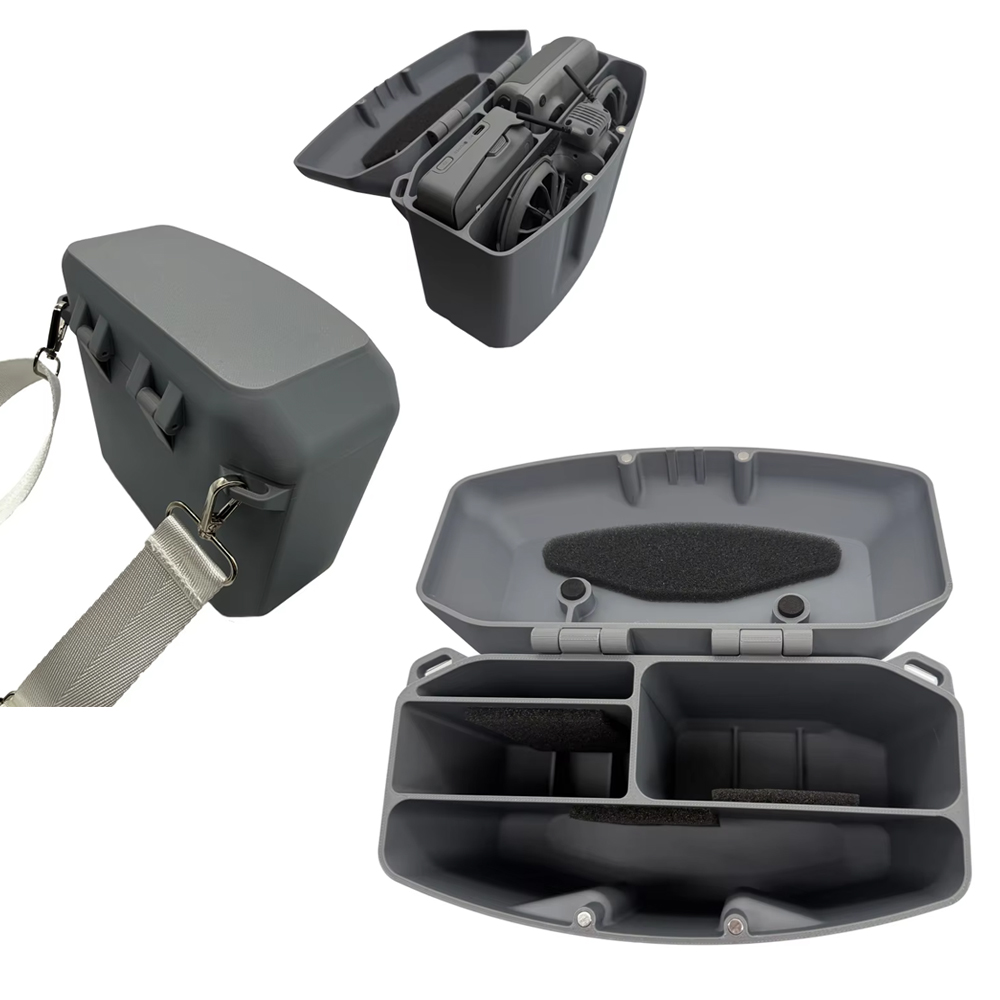 Drone Dji Rc N3 - Drukowana 3D skrzynka z magnetycznym wieczkiem,
