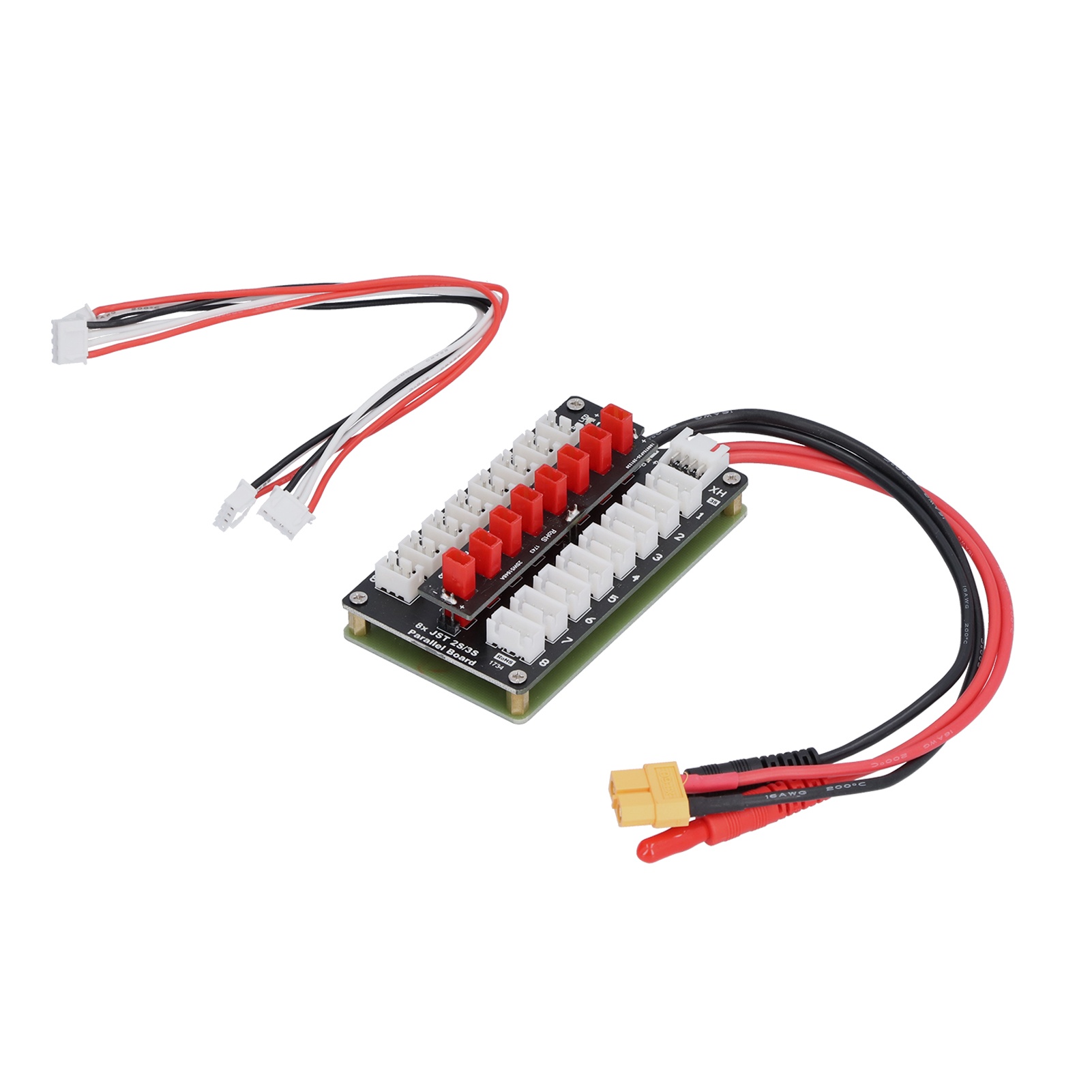 Lipo Parallel Charging Board - Płytka do ładowania LiPo z wtyczką
