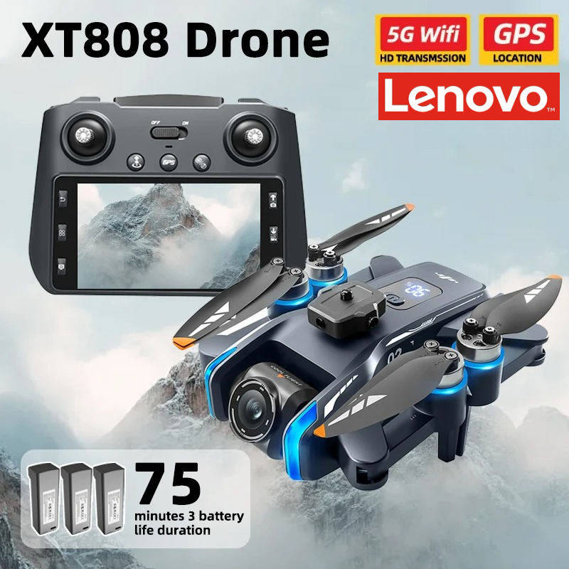 Drone Rc Explorer - Dron Lenovo XT808 Pro MAX 4K