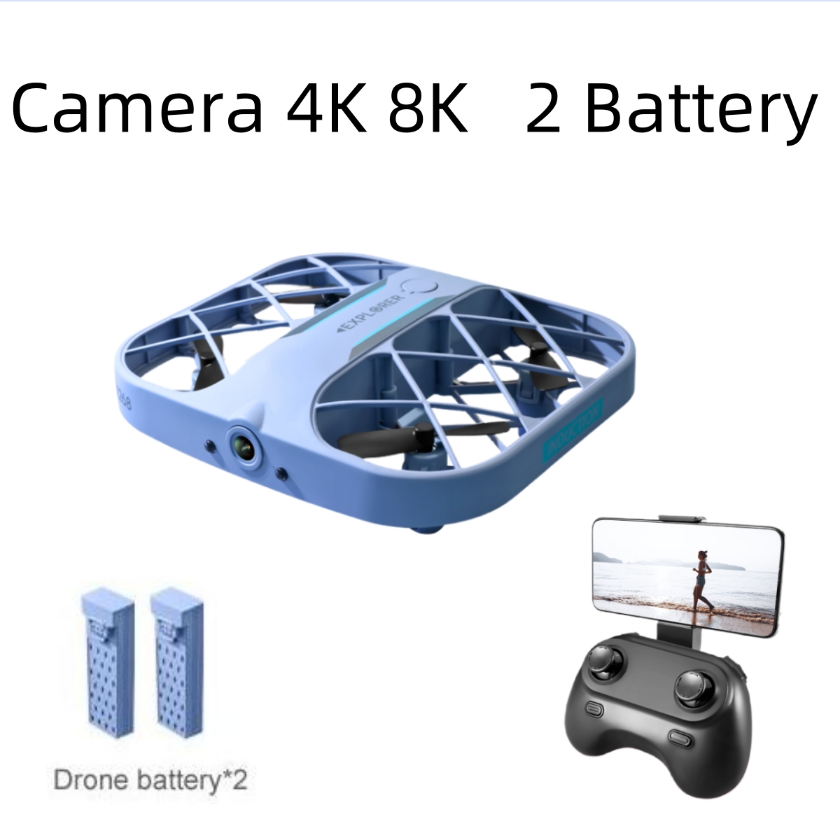 Drone Rc Explorer - JJRC H107 FPV RC Dron z