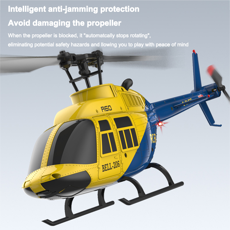 Helikopter RC A60 2.4G z 6-osi – Drone Rc Bolide recenzja i cena