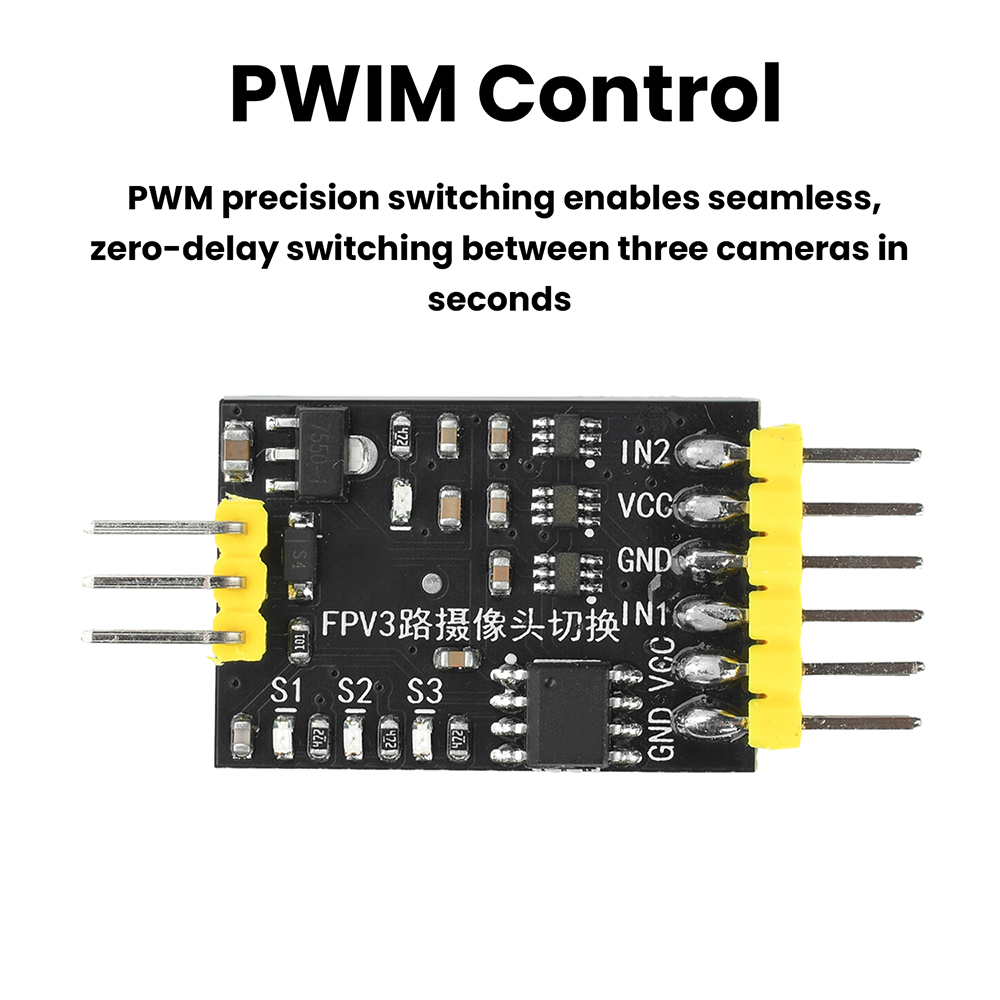 Moduł przełącznika wideo 3-kan – Drone Switch Rc recenzja i cena