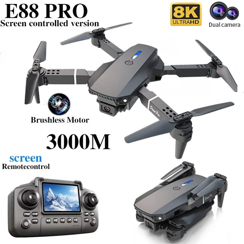 Profesjonalny dron E88 PRO z e – Drone Rc Explorer recenzja i cena