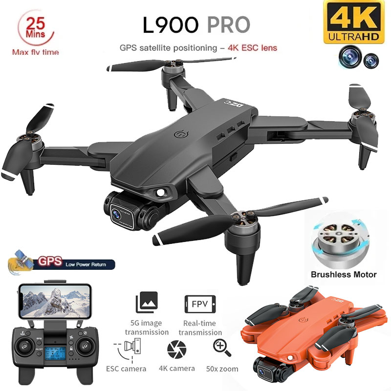 L900 Pro GPS Drone 4K Profesjo – Drone Rc Explorer recenzja i cena