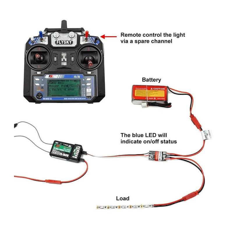 2-20A Wysokoprądowy Elektronic – Drone Switch Rc recenzja i cena