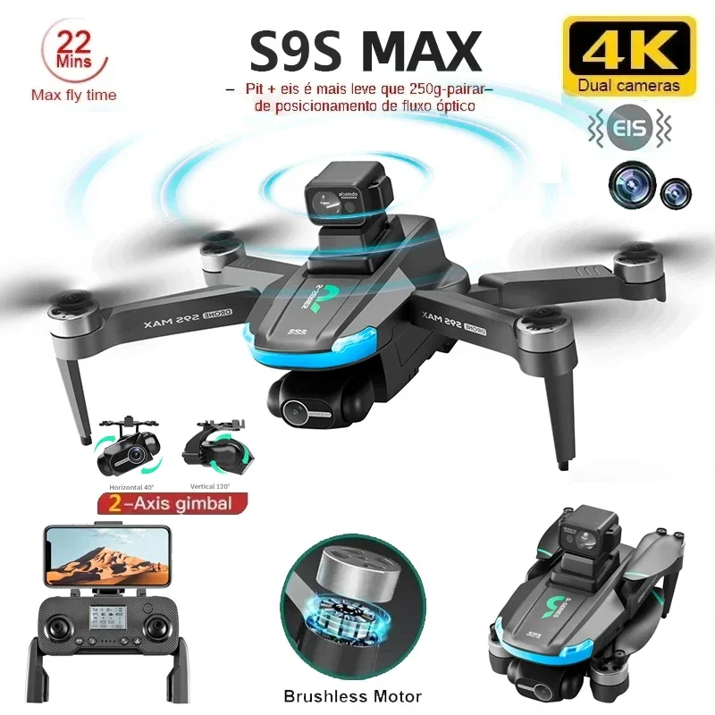 NOWOŚĆ S9S MAX MINI Drone 4K 2 – Drone Rc Explorer recenzja i cena