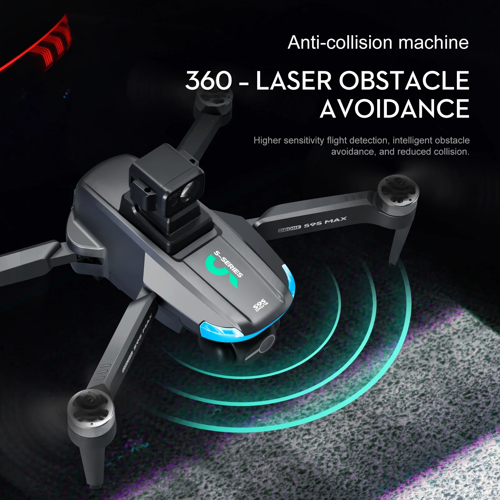 NOWOŚĆ S9S MAX MINI Drone 4K 2 – Drone Rc Explorer recenzja i cena