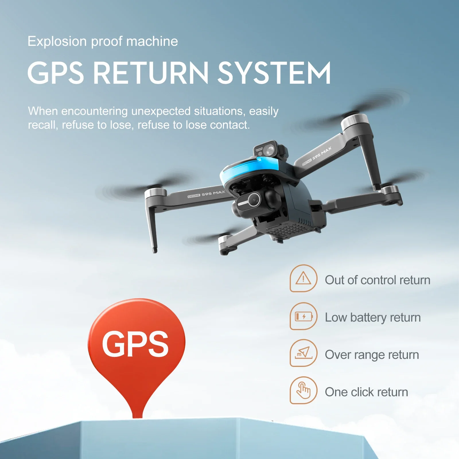 NOWOŚĆ S9S MAX MINI Drone 4K 2 – Drone Rc Explorer recenzja i cena