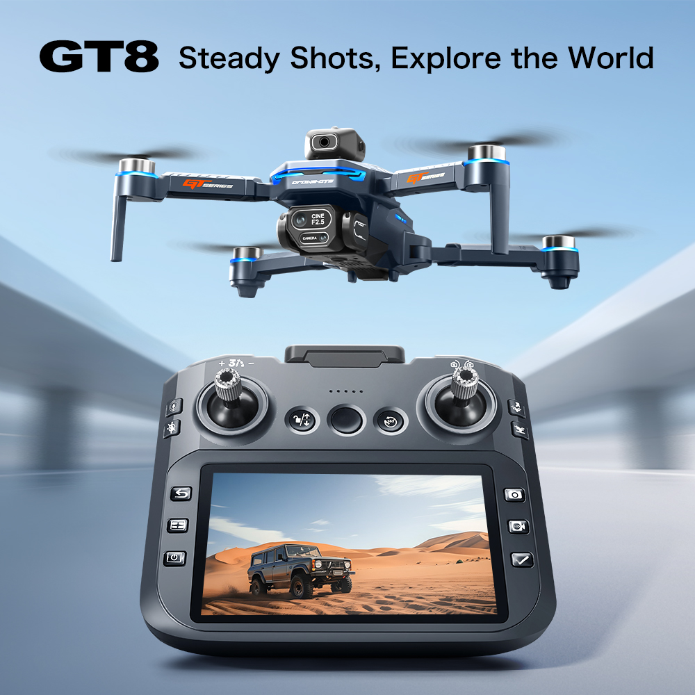 Dron KBDFA GT8 6K HD z podwójn – Drone Top Rc recenzja i cena