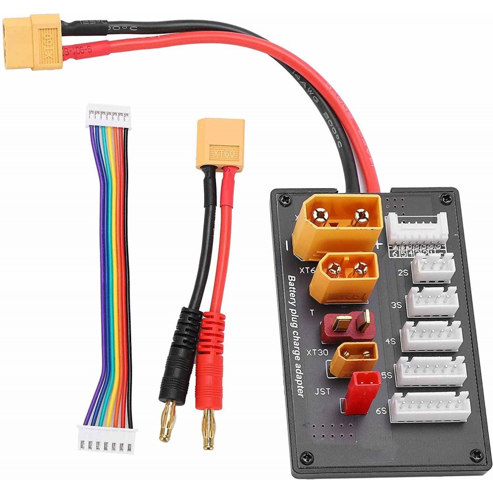 XT30 XT60 XT90 JST T Złącze Li – Lipo Parallel Charging Board recenzja i cena