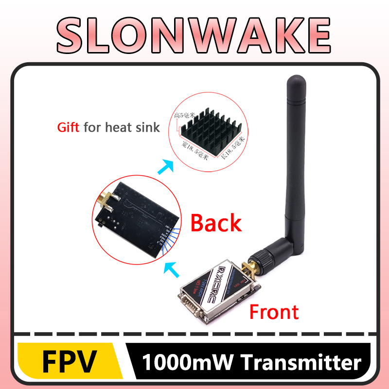 SLONWAKE 5.8G 48CH 1W VTX 100/ – Drone Rc Controller And Receiver recenzja i cena