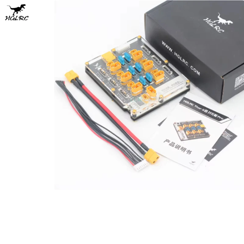 HGLRC Thor Pro 6-portowa Płytk – Lipo Parallel Charging Board recenzja i cena