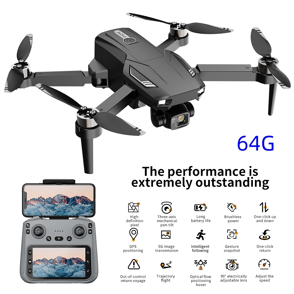 Dron F204 z ekranem LCD, stero – Drone Top Rc recenzja i cena