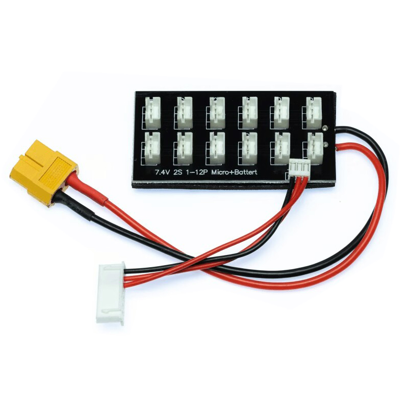2S XT60 żeńska wtyczka równole – Lipo Parallel Charging Board recenzja i cena