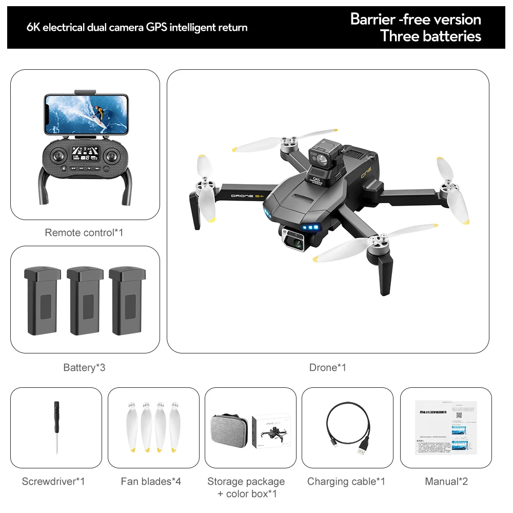 Nowy dron GPS 8K Profesjonalny – Drone Top Rc recenzja i cena