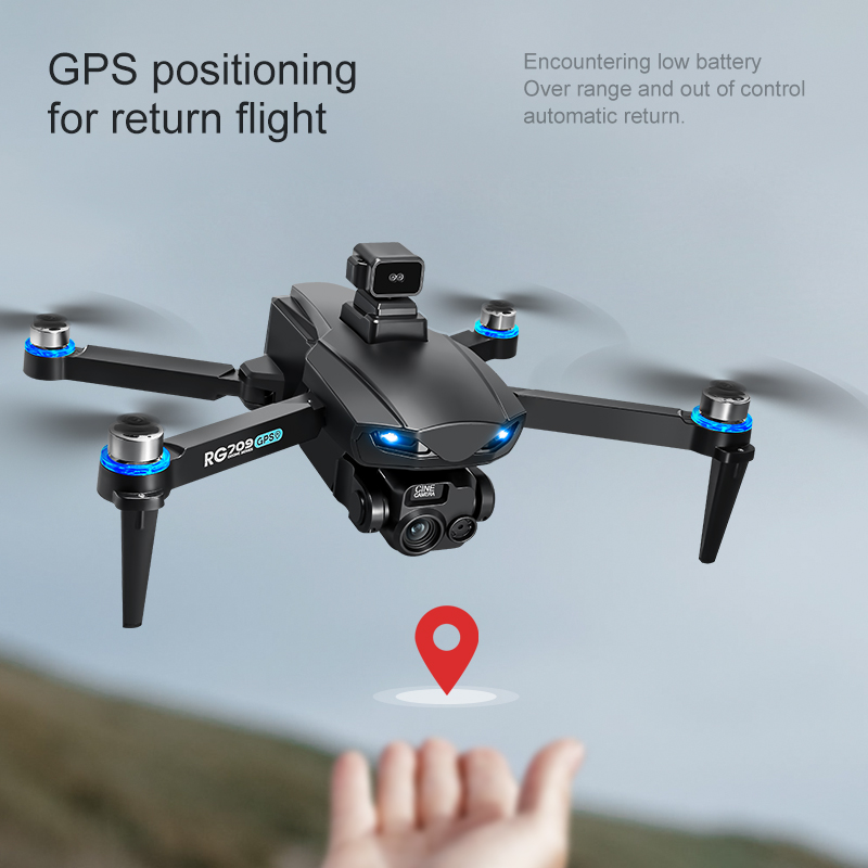 Nowy dron 8K z kamerą HD, lase – Drone Rc Gps recenzja i cena