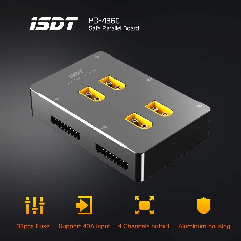 ISDT PC-4860 Ładowarka do akum – Lipo Parallel Charging Board recenzja i cena