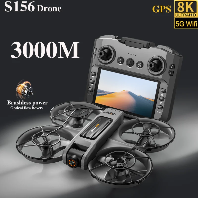 Dron S156 z GPS, kamerą 8K, 5G – Drone Rc S156 recenzja i cena