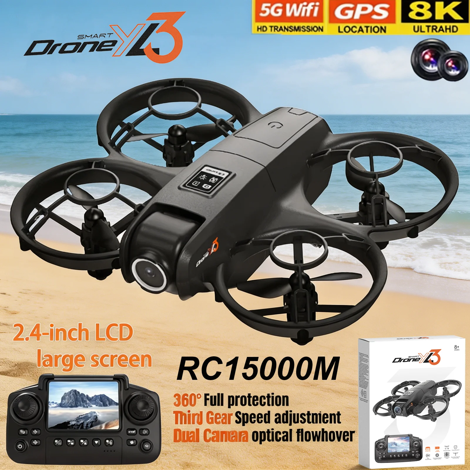 Nowy dron RC YL3 8K 1080P z sz – Drone Rc Explorer recenzja i cena