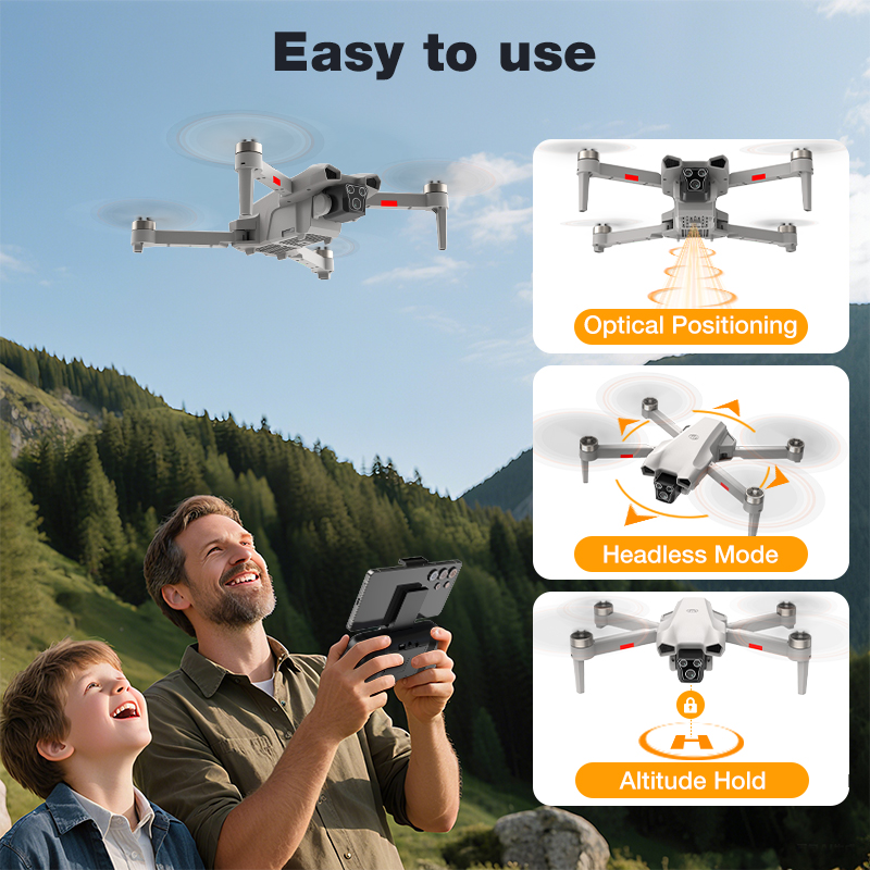 NOWY Gorący Dron L017 Pro Bezs – Drone Rc Explorer recenzja i cena